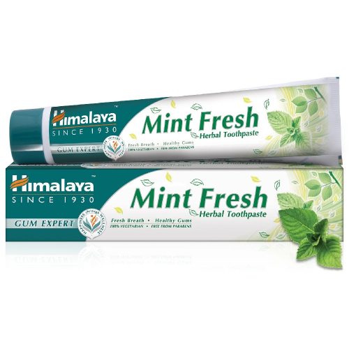 Mentás frissítő gyógynövényes fogkrémgél 75 ml - MINT FRESH - HIMALAYA