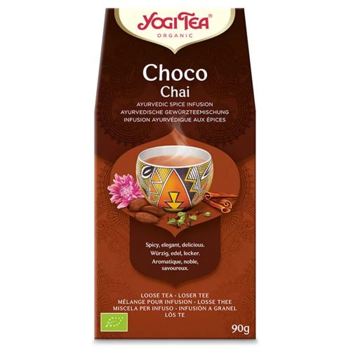 CSOKOLÁDÉS SZÁLAS CHAI BIO TEA 90 g - YOGI TEA®