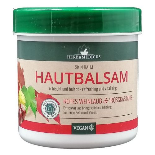 Vadgesztenye, vörös szőlőlevél balzsam 250 ml - HERBAMEDICUS