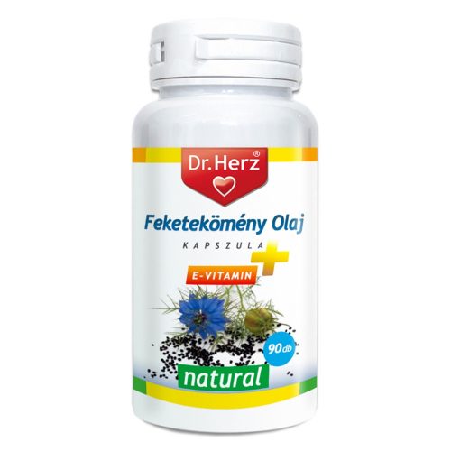 Feketeköménymag olaj lágyzselatin 500 mg - 90 db étrend-kiegészítő kapszula - Dr. Herz