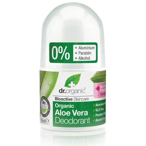 Aloe Vera BIO golyós dezodor 50 ml - Dr. Organic