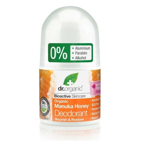 Manuka mézes BIO golyós dezodor 50 ml - Dr. Organic