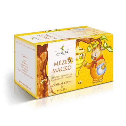 Mézes mackó rooibos teával és mézzel - 20 db filter, 20x1,2 g - MECSEK