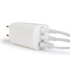 Hálózati Adapter USB + Type-C PD45W gyorstöltéssel - fehér - 55060