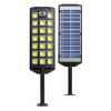 LED-es szolár fali reflektor 520 SMD LED - 3200 lm - 55291B