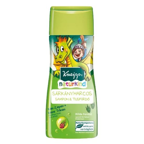 GYERMEK TUSFÜRDŐ ÉS SAMPON - SÁRKÁNYHARCOS 200 ml - KNEIPP