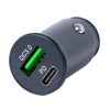 Autós USB adapter QC 3.0 és Type-C PD gyorstöltés 12-24 V - 4CARS