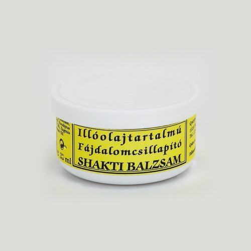 Shakti ájurvédikus balzsam - fájdalomcsillapító, illóolajtartalmú 30 ml - Tulasi