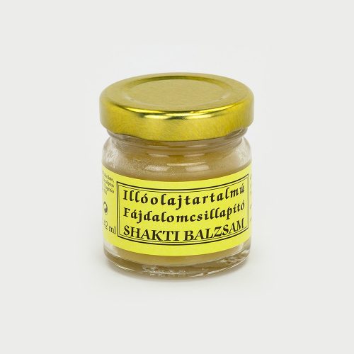 Shakti ájurvédikus balzsam - fájdalomcsillapító, illóolajtartalmú 42 ml, üveges - Tulasi