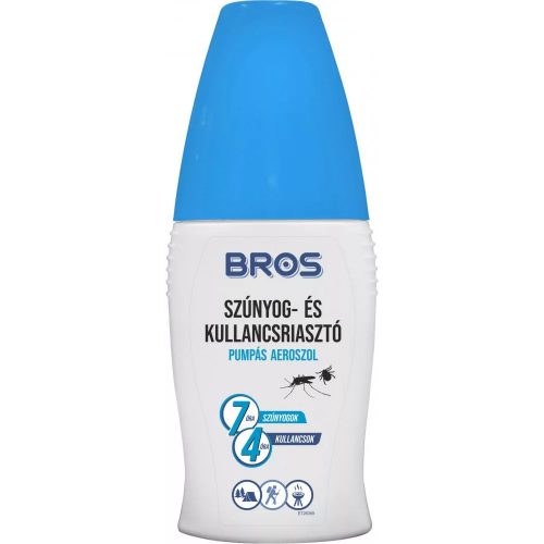 Szúnyog- és kullancsriasztó pumpás spray 100 ml - BROS