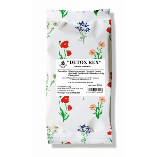 DETOX REX - májvédő - 50 g, szálas teakeverék