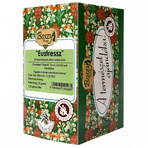 EUSTRESSZ teakeverék - 20 db filter, 20x1 g