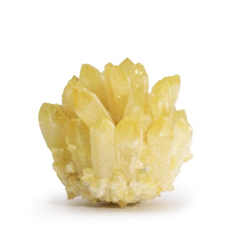 Kvarc fürt - 250-300 g, 8 cm - Yellow Ghost Quartz