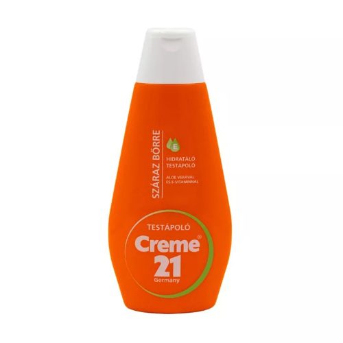 Hidratáló testápoló Aloe Verával és E-vitaminnal száraz bőrre 400 ml - CREME 21