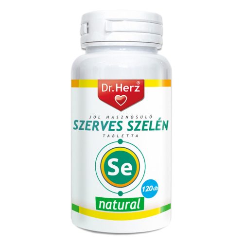 Szerves szelén 100 mg - 120 db étrend-kiegészítő tabletta - Dr. Herz