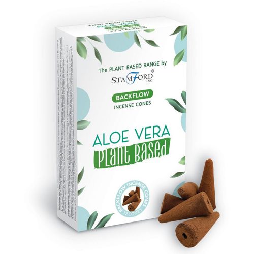 ALOE VERA - folyékony füst - növényi alapú füstölőkúp -12 db