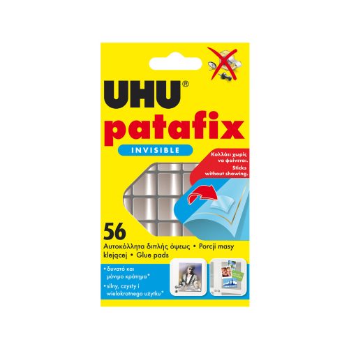 UHU Patafix Invisible gyurmaragasztó - 56 db / csomag - U37155