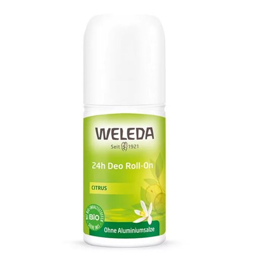 Citrusos BIO golyós dezodor 24H, 50 ml - WELEDA